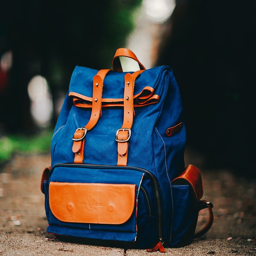 den inneren Rucksack leeren